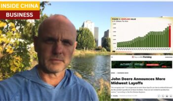 layoffs at john deere blow up investment thesis on food shortages; us farmland to see liquidation