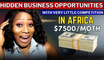i've discovered 7 small business ideas in africa with almost no competitors