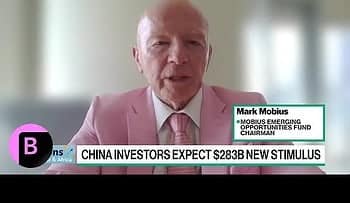 mobius: china on way to 'more bullish' long term market