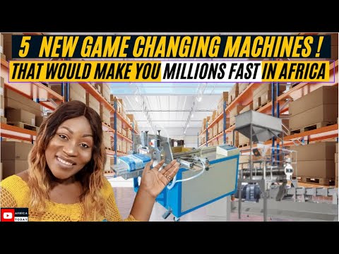 5 cheap high value machines that will bring you 90% return on investment in africa