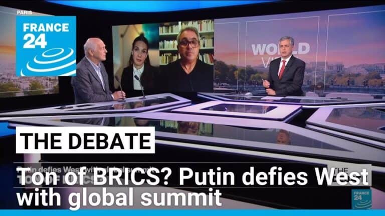 France 24 debate on BRICS and Putin summit