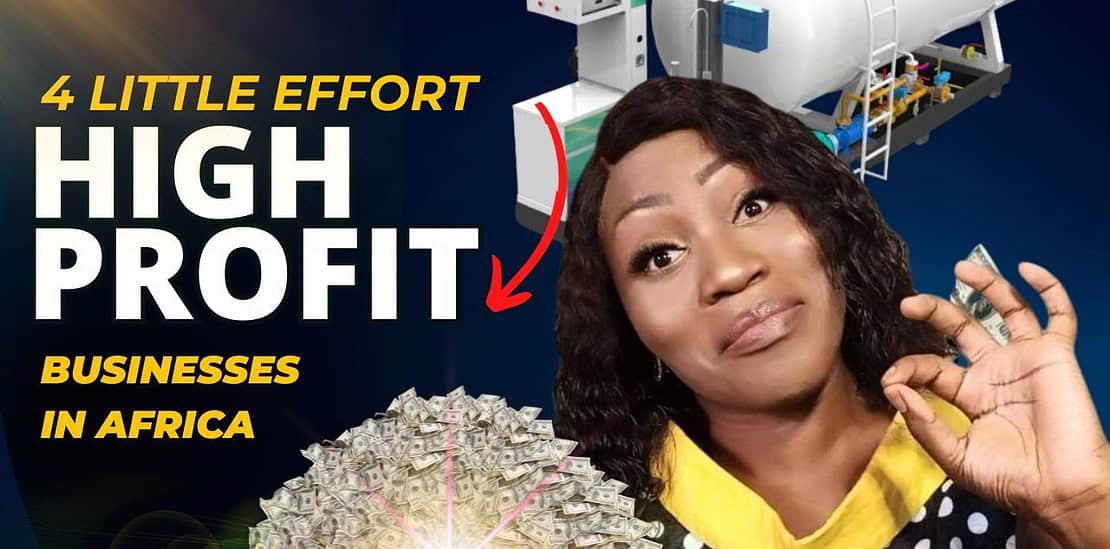 4 little effort high profit businesses to start in africa in 2024 and make millions