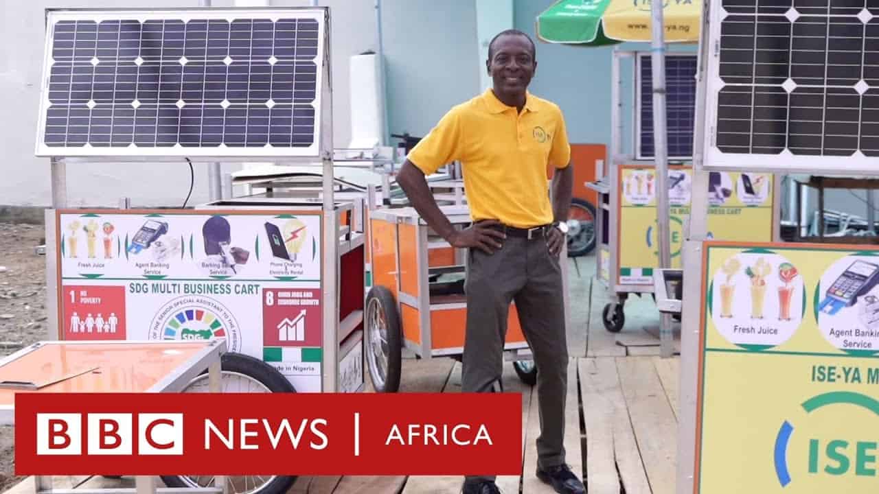 how to run 5 businesses from one cart bbc africa