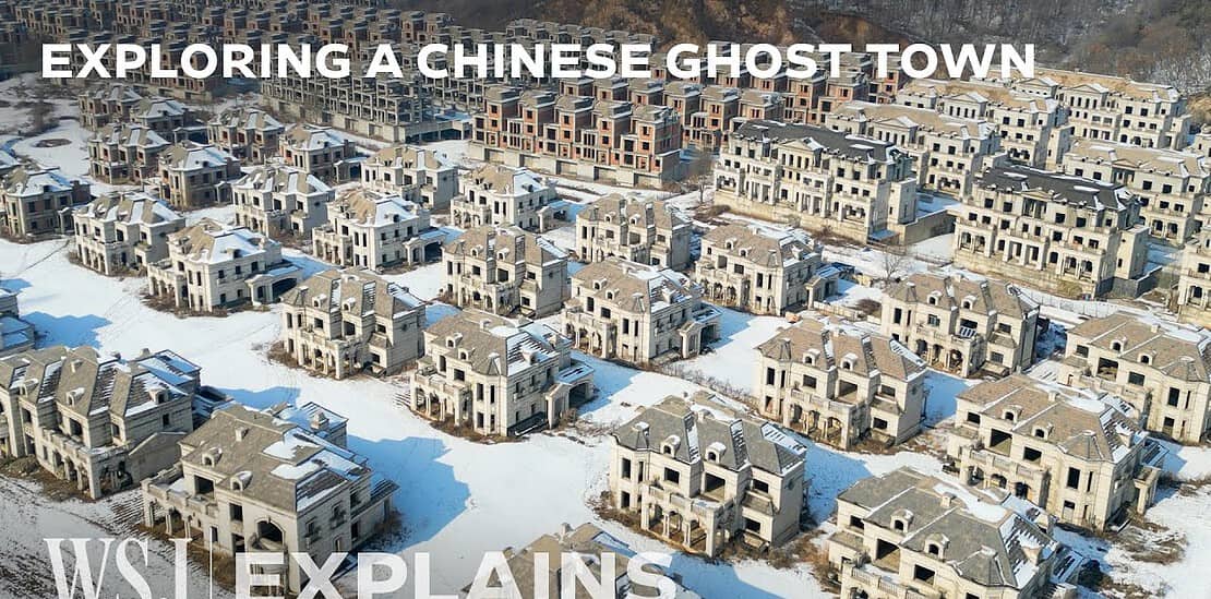 inside a chinese ghost town of abandoned mansions | wsj