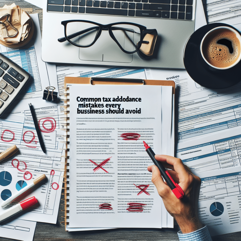 common tax adherence mistakes every business should avoid