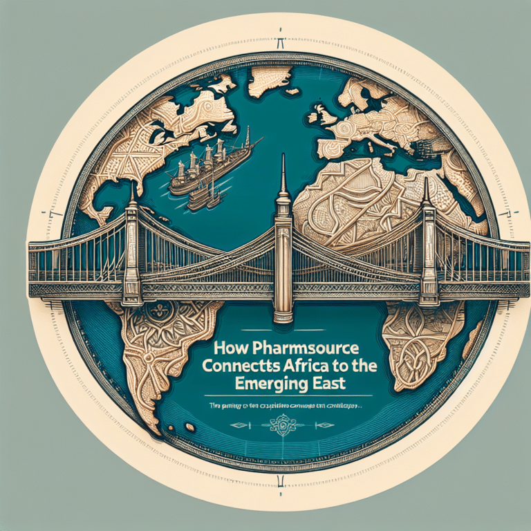 how pharmsource consultancy connects africa to the emerging east