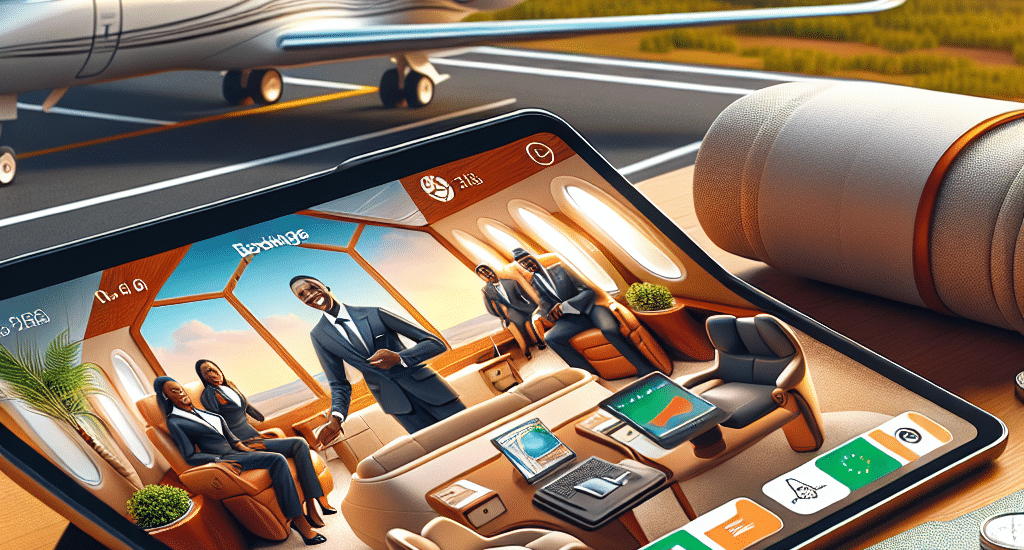 how to book a private jet in nigeria for seamless