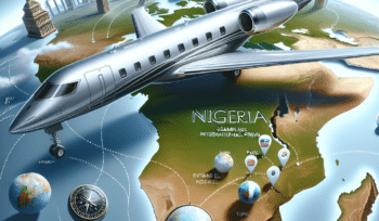 seamless international private jet charters from nigeria to global hubs