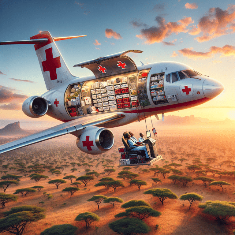 the vital role of specialized medical jet charters in africa