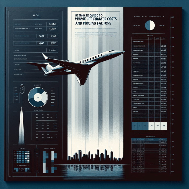 ultimate guide to private jet charter costs and pricing factors