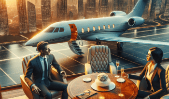 why global corporations choose international private jet charters for executive