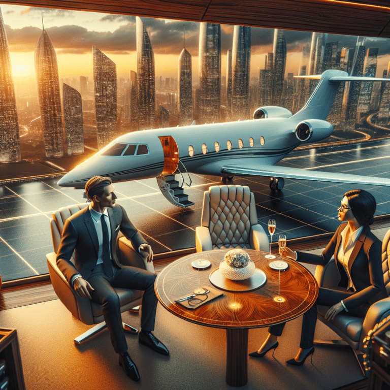why global corporations choose international private jet charters for executive