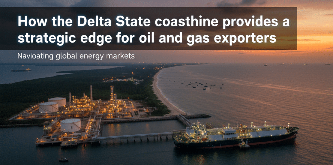 how the delta state coastline provides a strategic edge for