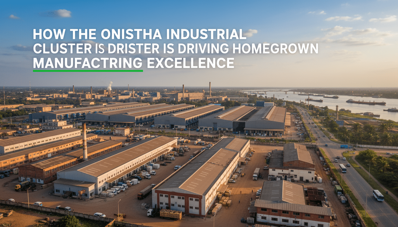 how the onitsha industrial cluster is driving homegrown manufacturing excellence