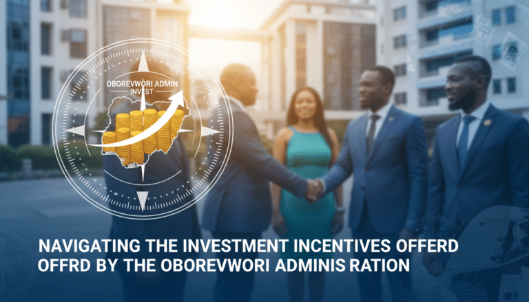 Business handshake with investment incentives graphic overlay