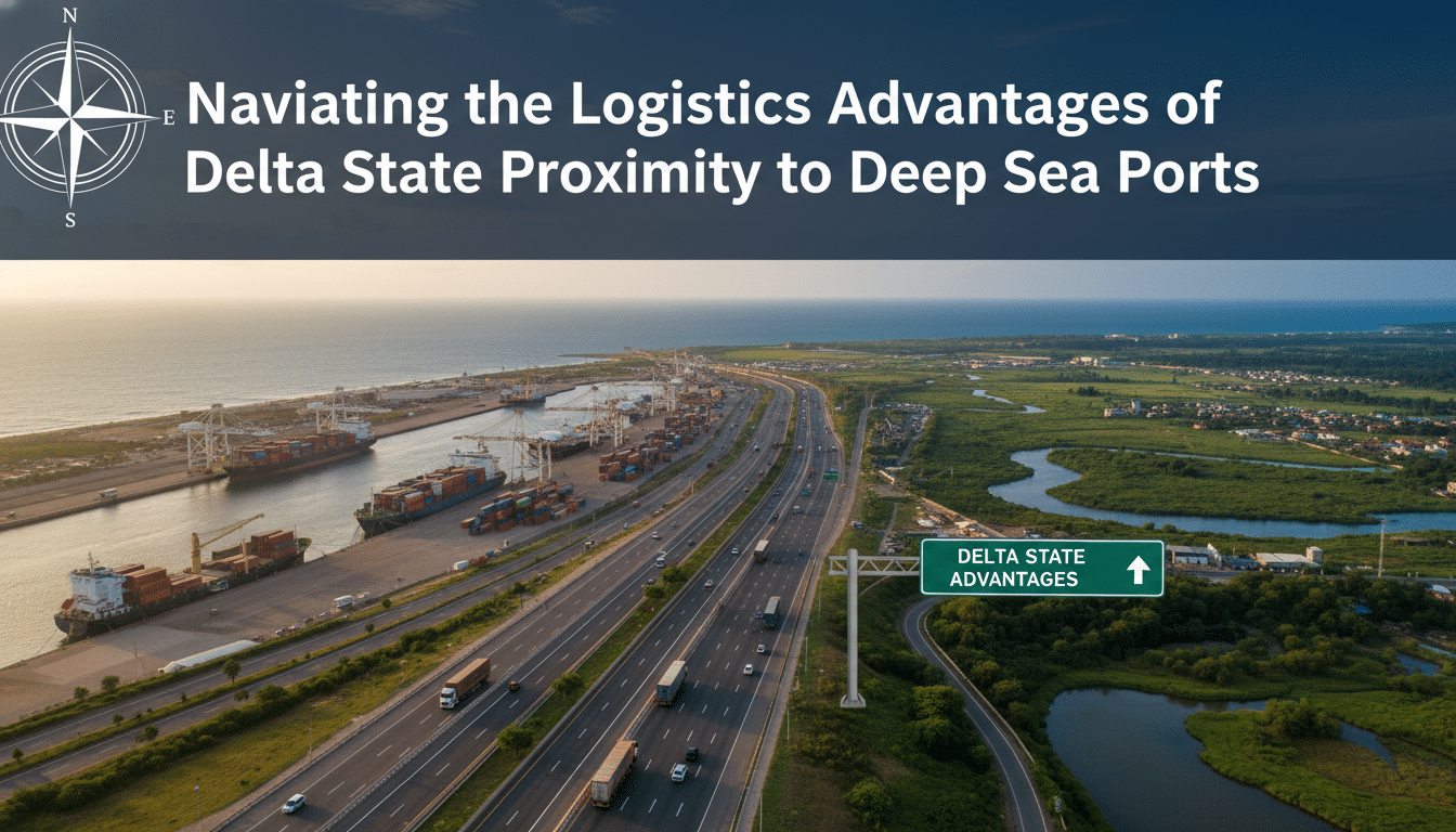 navigating the logistics advantages of delta state proximity to deep