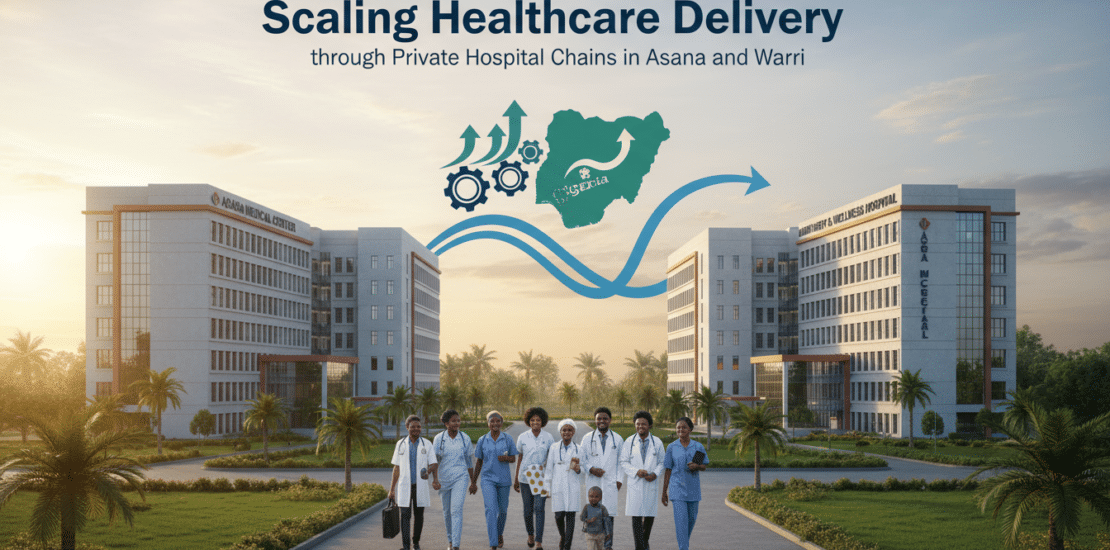 scaling healthcare delivery through private hospital chains in asaba and