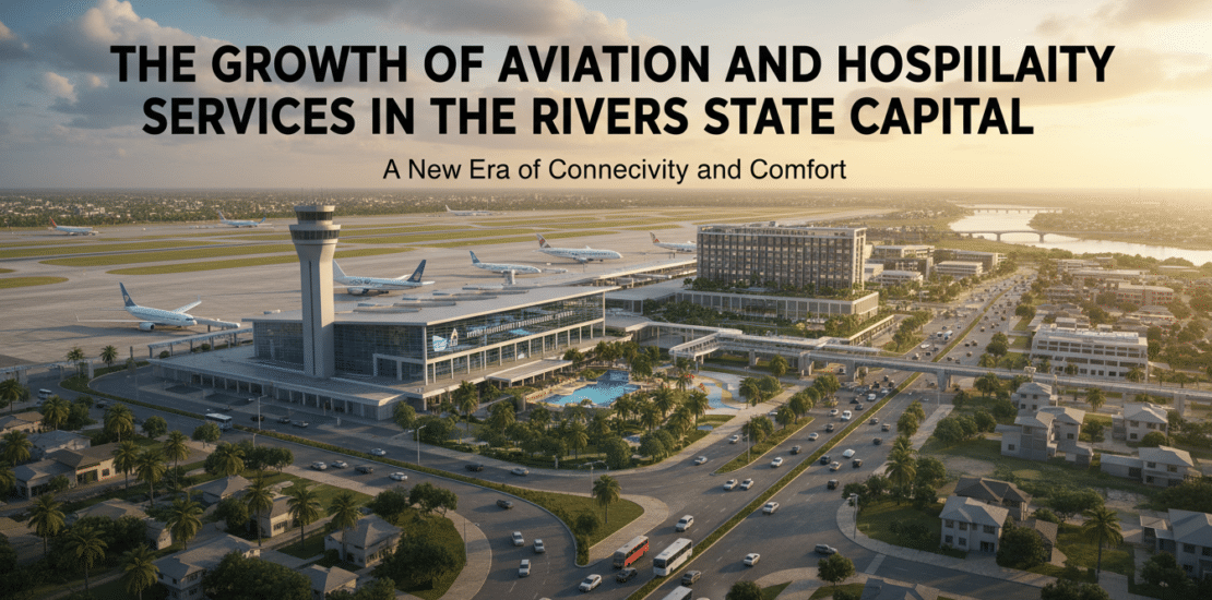 the growth of aviation and hospitality services in the rivers
