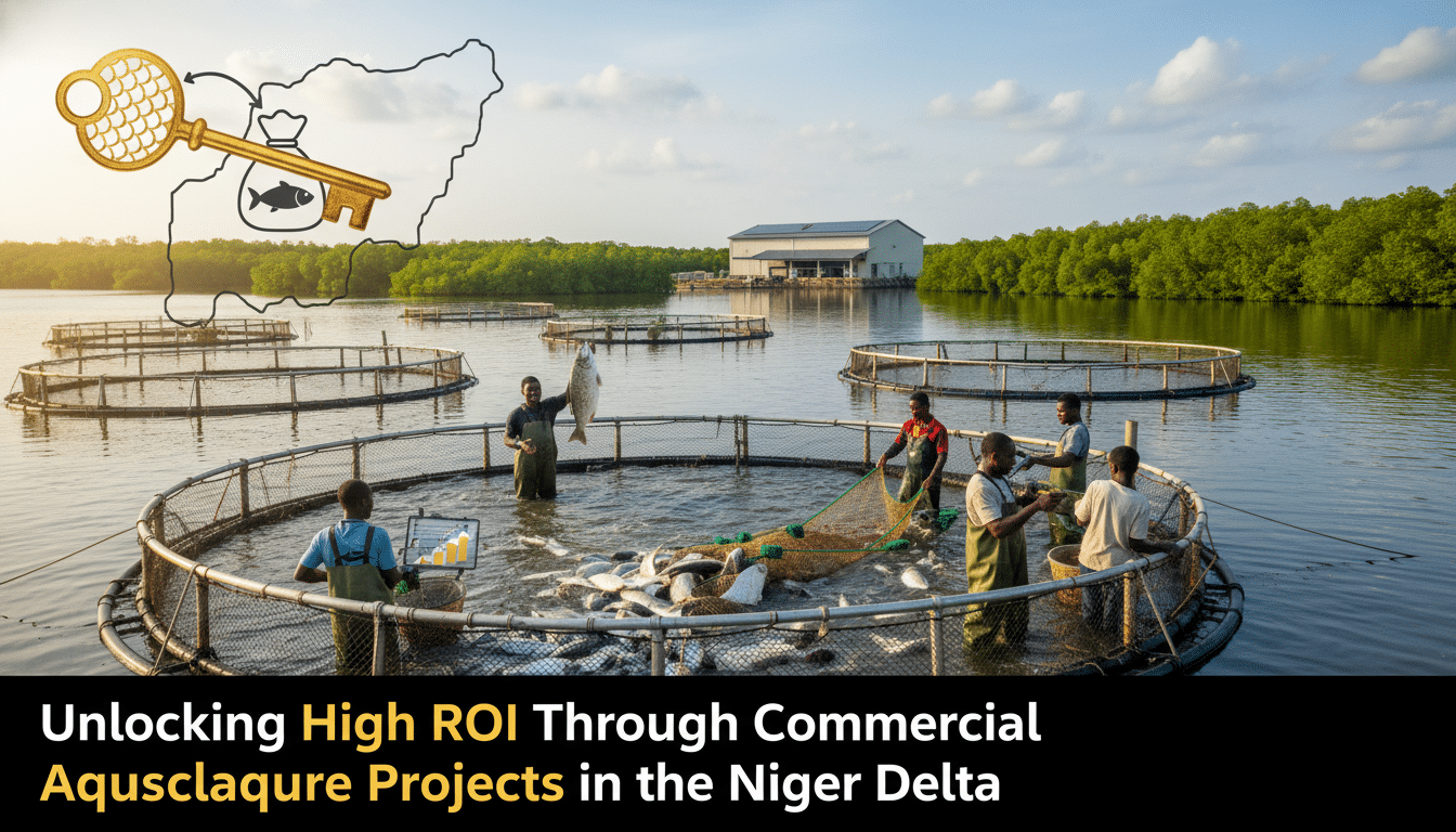 unlocking high roi through commercial aquaculture projects in the niger
