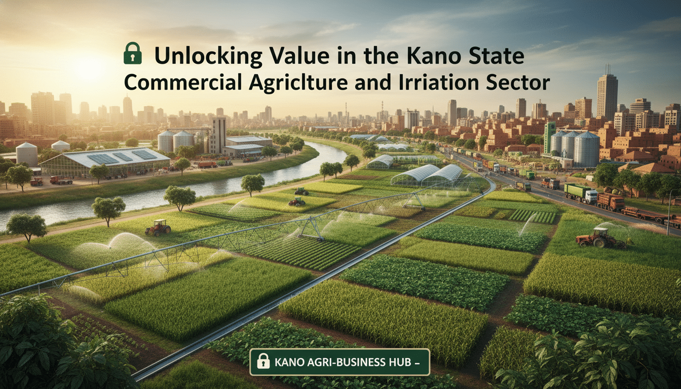 unlocking value in the kano state commercial agriculture and irrigation